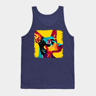 Miniature Pinscher Pop Art - Dog Lover Gifts Tank Top